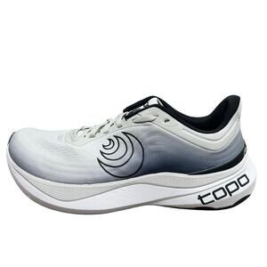 Topo Athletic Aura Road-Running Grey Charcoal Shoes 5MM Drop Mens 10.5 Ortholite